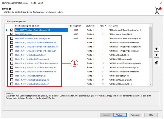 Boot-US neue Funktionen 4.2.3